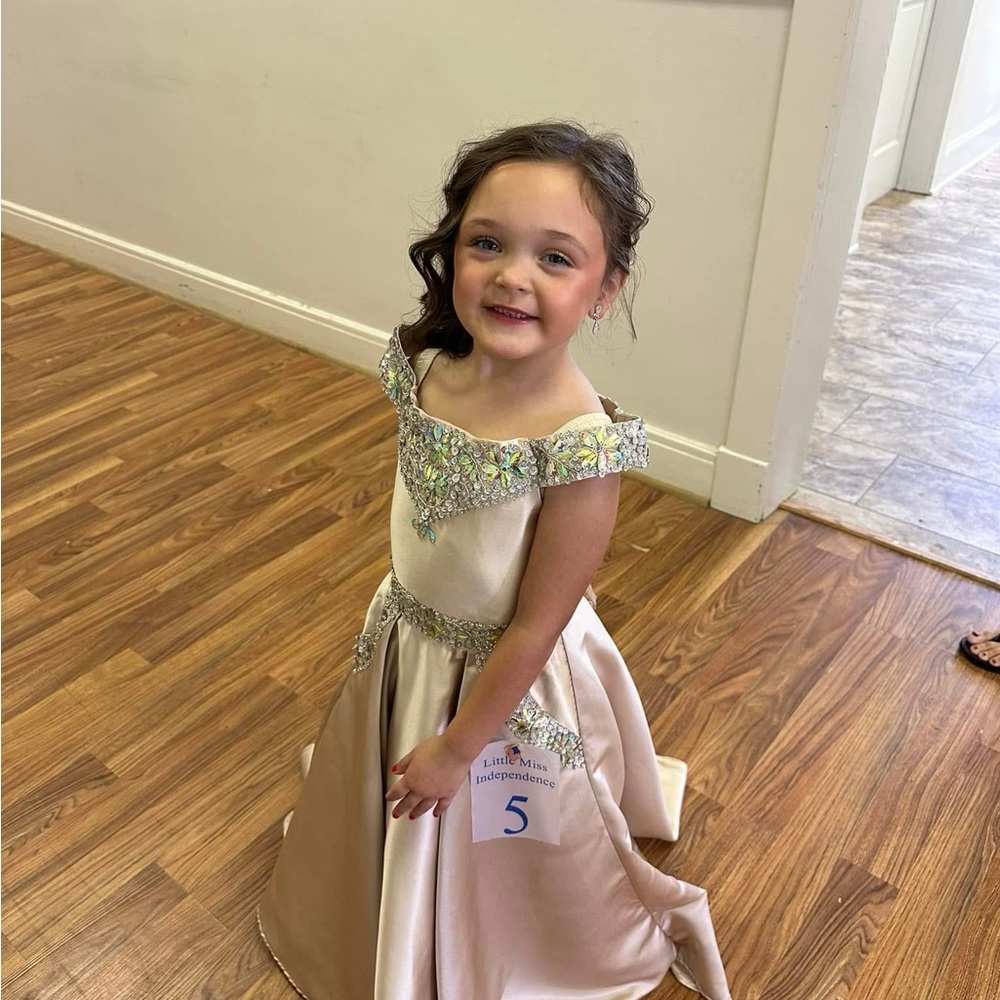 Amazon pageant dress